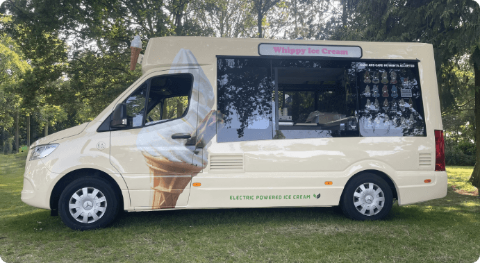 Electric Ice Cream Van