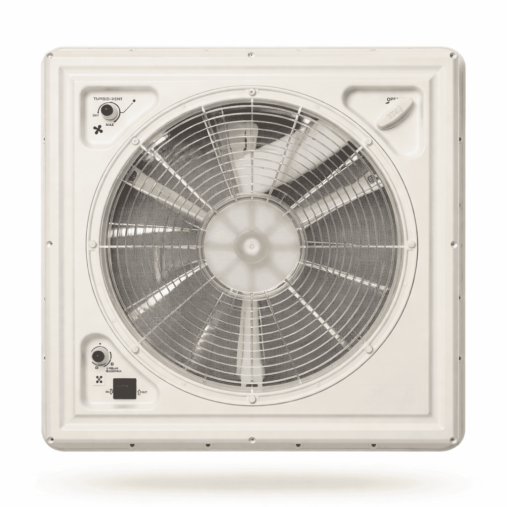 Roof Vent Fan Assisted