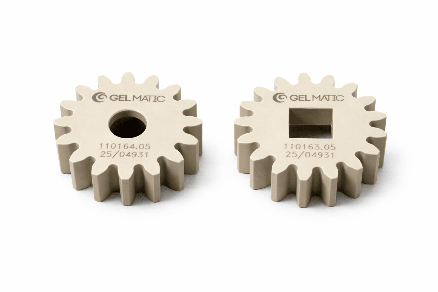 Gelmatic pump gears