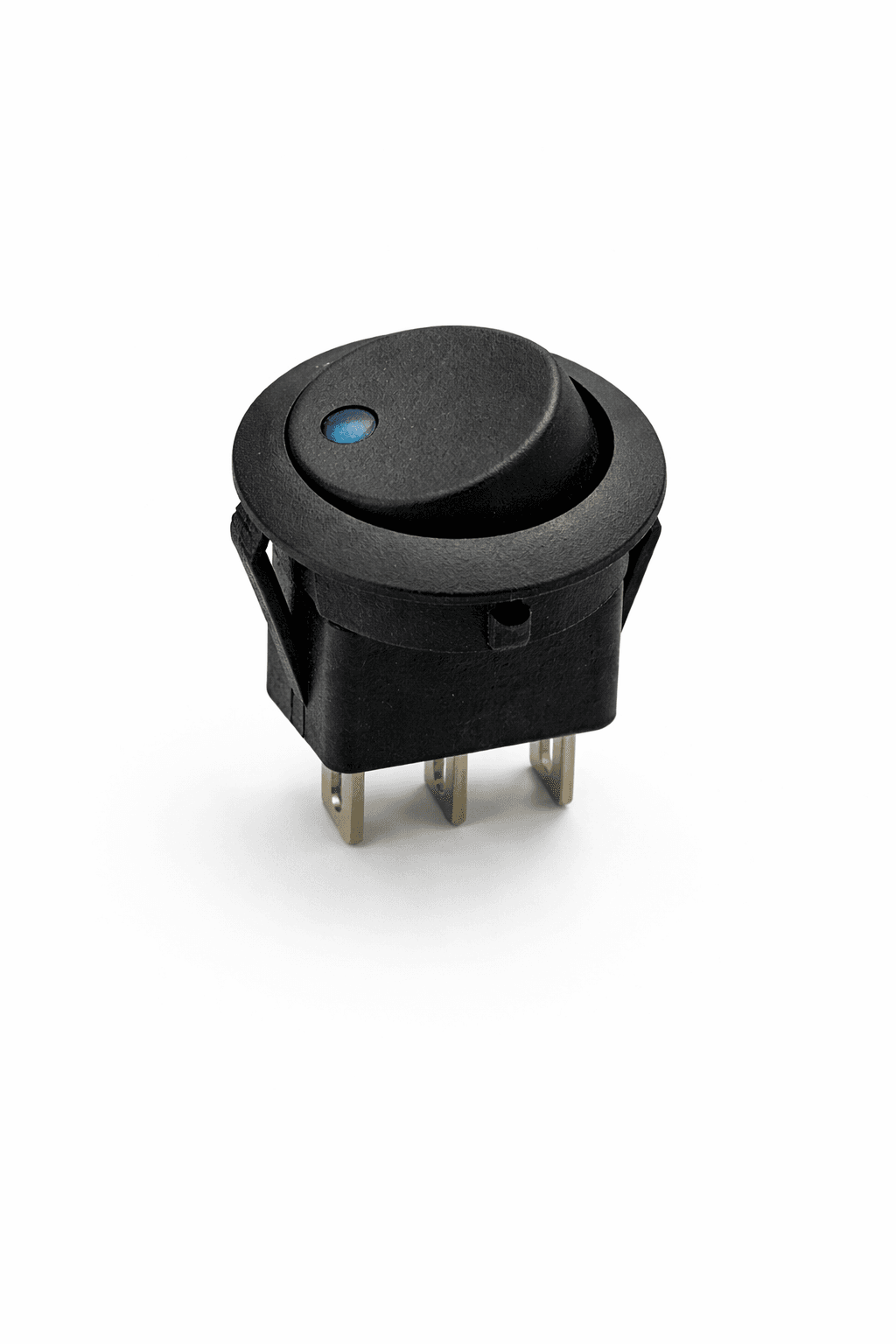 Round rocker switch