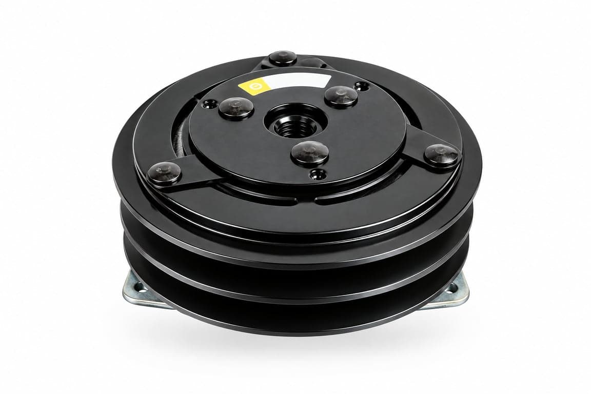 Black Multi-Groove Electromagnetic Clutch