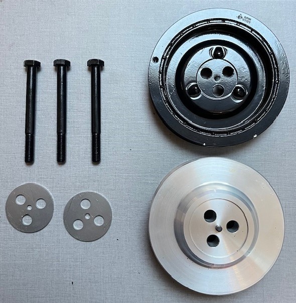 Ford Transit Crank Pulley Conversion Kit 6"
