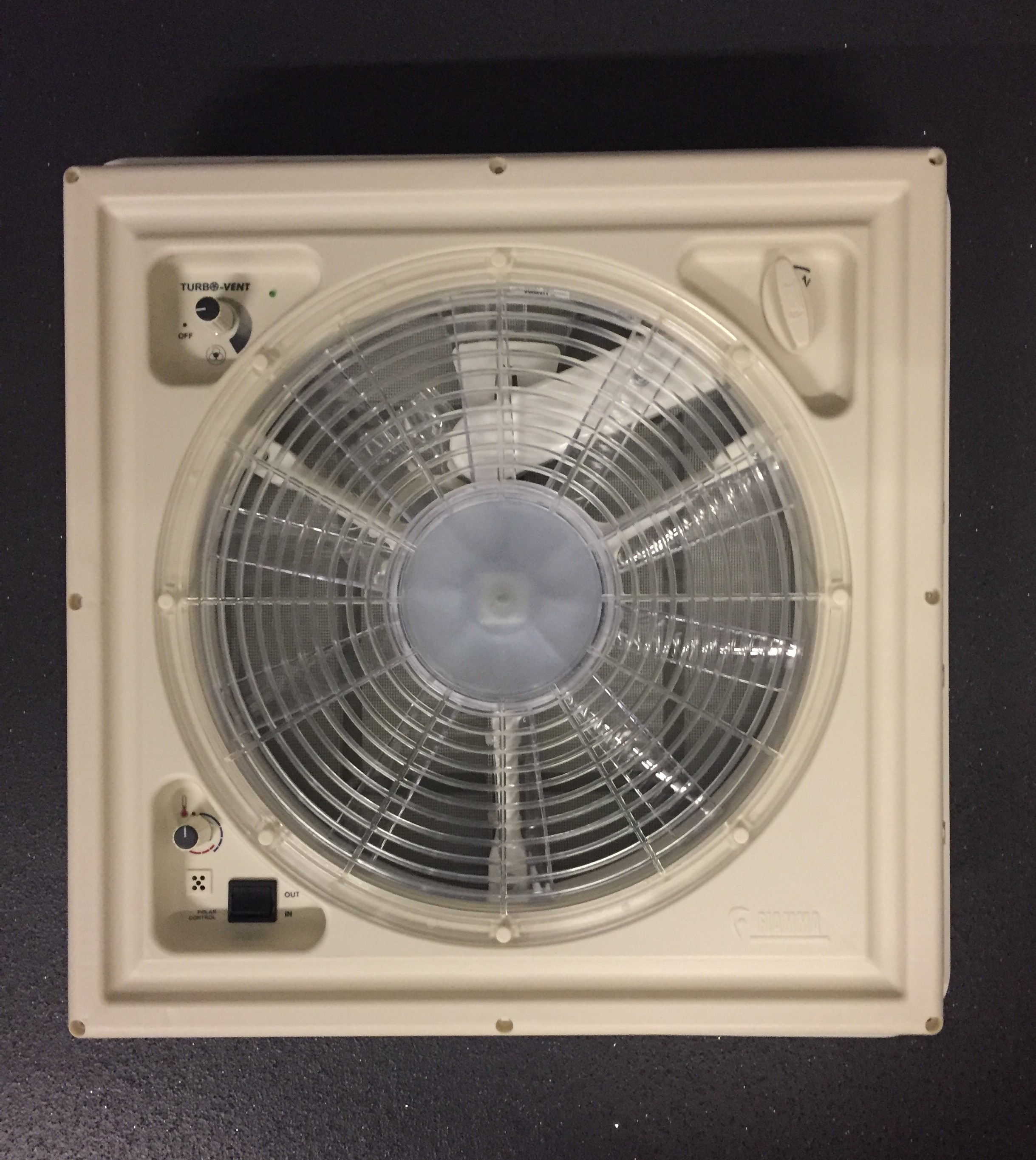 Roof Vent Fan assisted