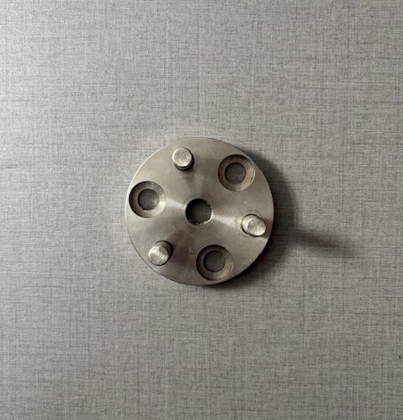 Gelmatic Beater Drive Fixing Plate with Tie Rods