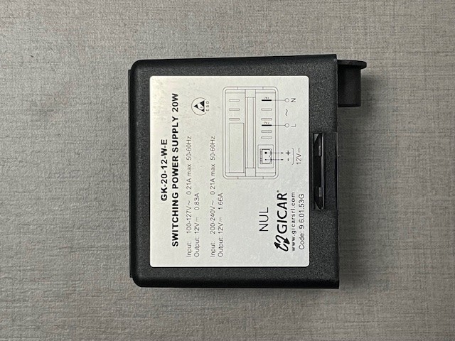 Power Supply Unit 20W 1.6A 12Vdc 
